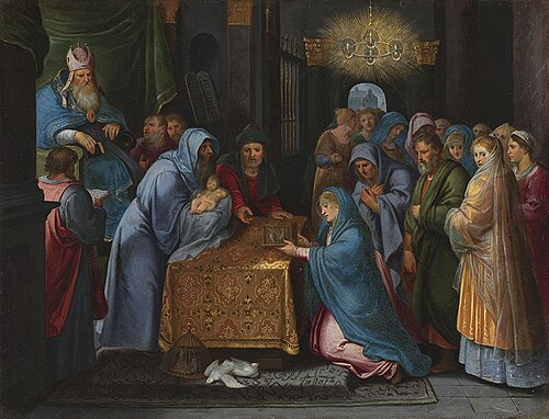 Darbringung Jesu im Tempel, 1592, Otto van Veen