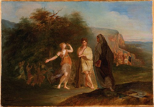 Choice of Hercules, 1819, Thomas Sully