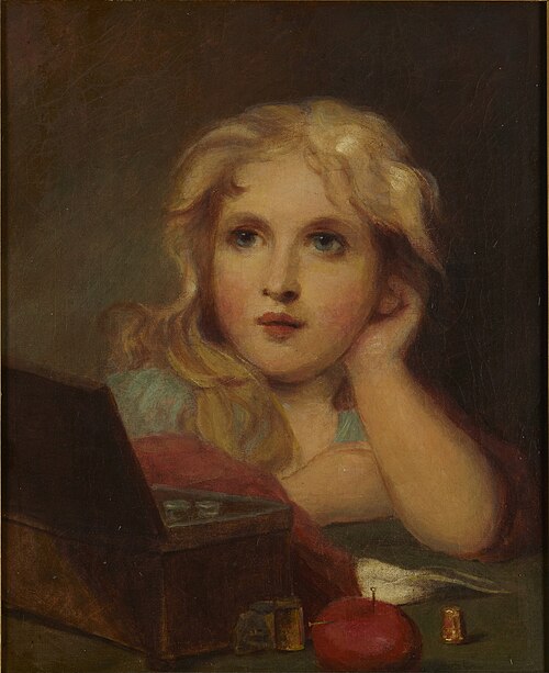 Portrait of a Child, 1866, Thomas Sully