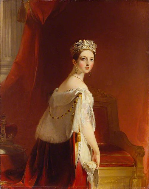Queen Victoria, 1838, Thomas Sully