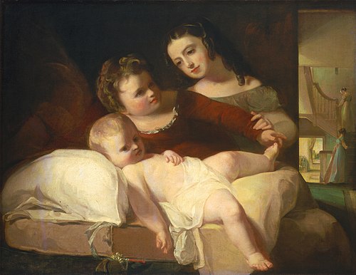 The David Children, 1826, Thomas Sully