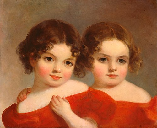 The Leland Sisters, 1830, Thomas Sully