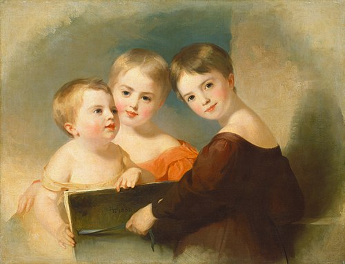 The Vanderkemp Children, 1832, Thomas Sully