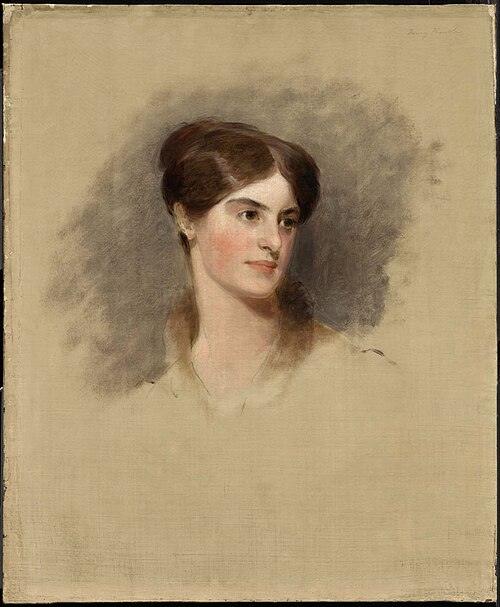 Fanny Kemble, 1833, Thomas Sully
