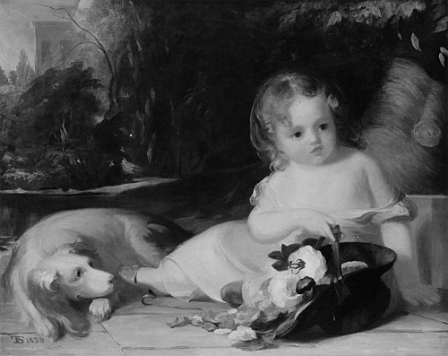 The Rosebud, 1839, Thomas Sully