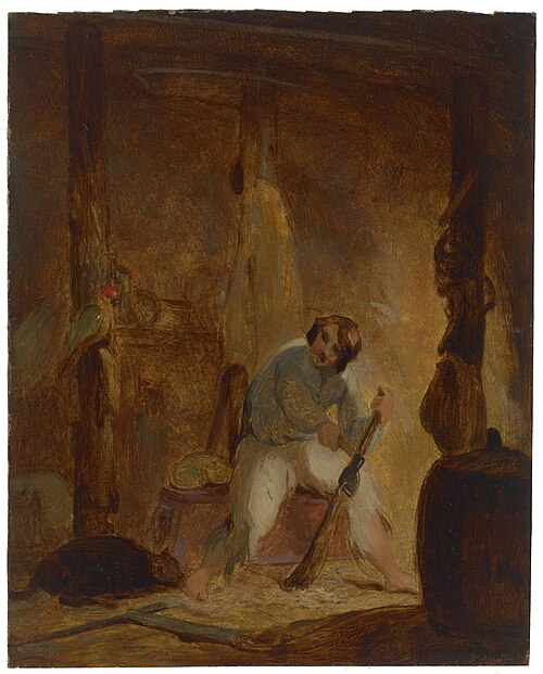 In His Cave, , Thomas Sully