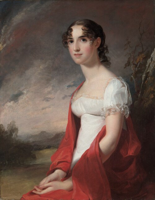 Portrait of Mary Sicard David, 1813, Thomas Sully