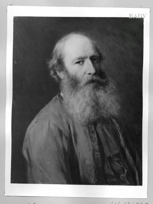 Mann mit Bart, 1879, Franz Defregger