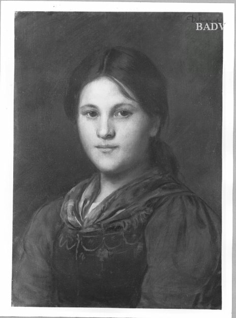 Young peasant-girl, 1913, Franz Defregger