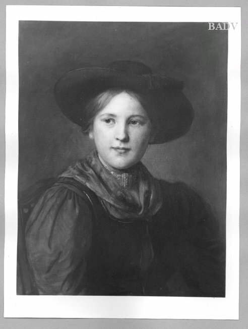 Bildnis eines Bauernmädchens, 1885, Franz Defregger