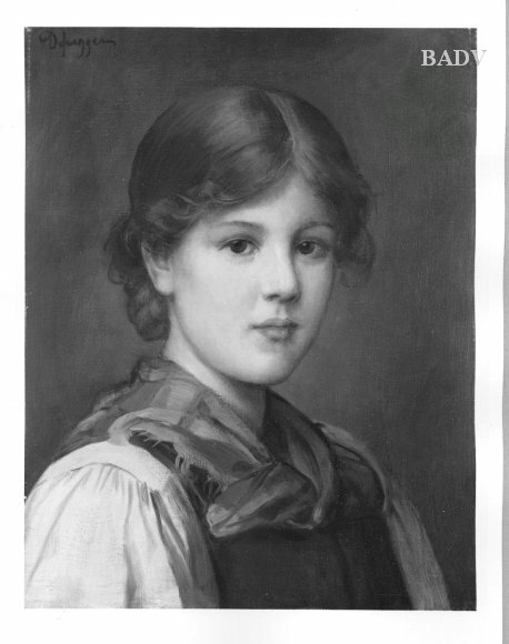 Bauernmädchen, 1885, Franz Defregger