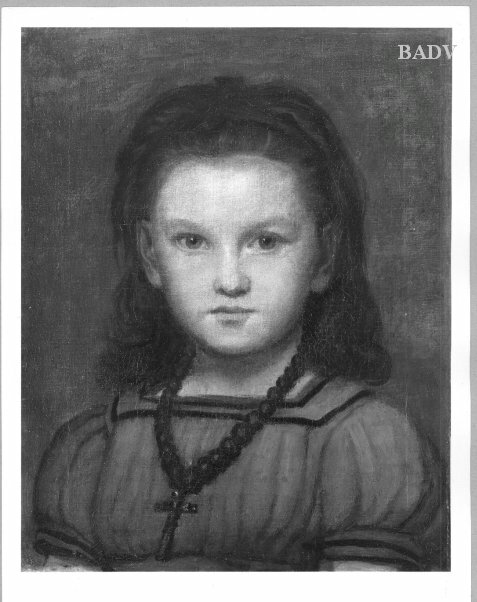 Portrait of a young girl, 1860, Franz Defregger