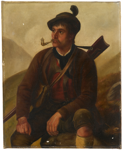 Chasseur tyrolien, 1887, Franz Defregger
