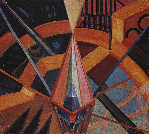 Abstraction, 1916, Mikhaïl Matiouchine