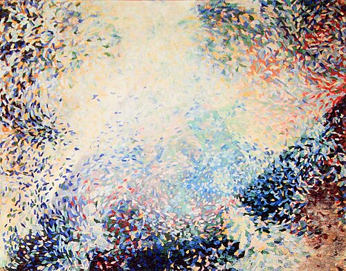 Painterly-Musical Construction I, 1918, Mikhaïl Matiouchine