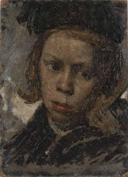 Head of a Dutch Peasant, , Wilder M. Darling