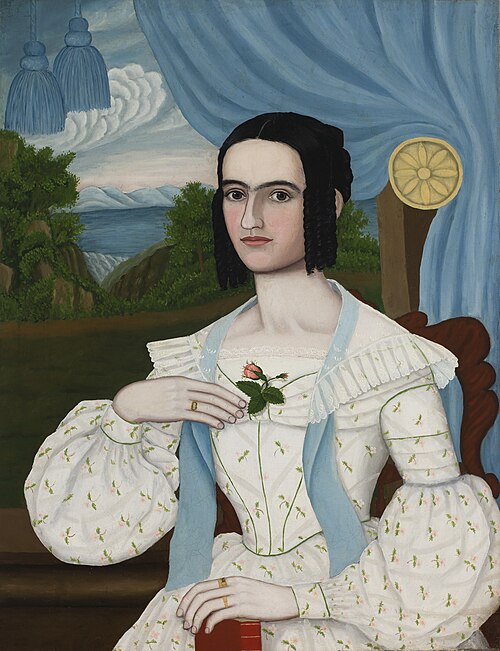 Permelia Redmon Wheeler (1816-1881), 1845, Lucinda Redmon Orear