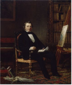 Portrait of Samuel Lover (1797-1868), Author and Artist, 1856, James Harwood
