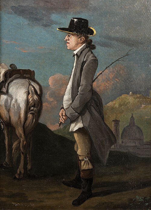 Portrait of a Gentleman on the Grand Tour, 1769, Thomas Patch