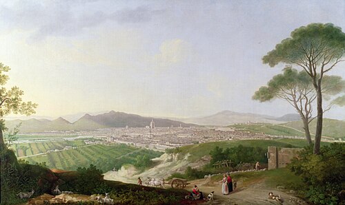 A View of Florence, Italy, , Thomas Patch