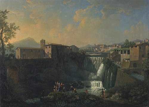 A View of Tivoli, 1750, Thomas Patch