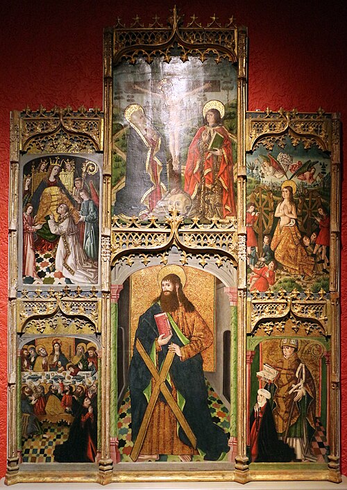 Retable of Saint Andrew, , Master of Geria