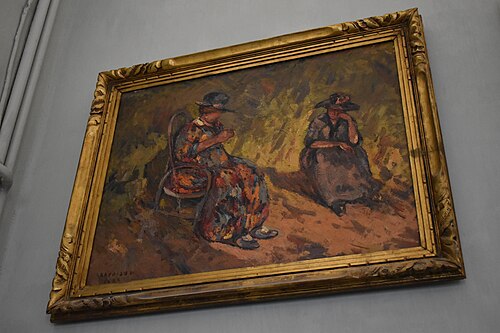 Femmes au cagnard, 1925, Joseph Ravaisou