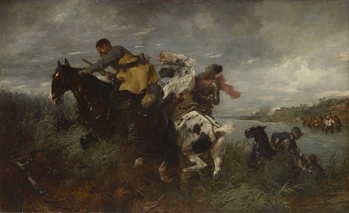Entwischt, 1890, Wilhelm von Diez