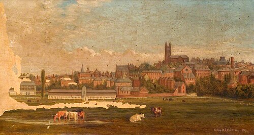 Wolverhampton Racecourse, 1882, Helen Duncan Atkinson
