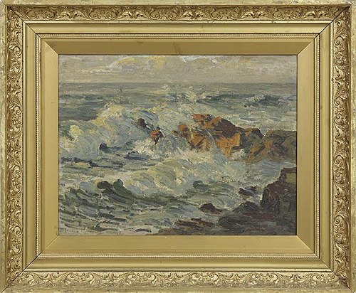 Coast of St Ives, Cornwall, 1907, 1907, Herbert Ivan Babbage