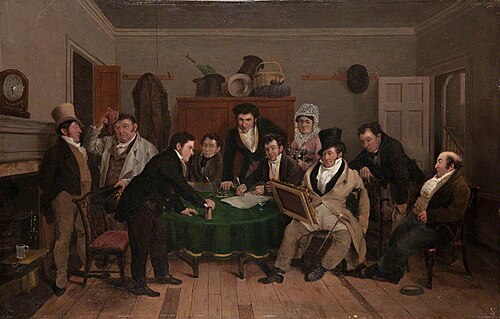 The Lottery, 1825, John Willis Senior