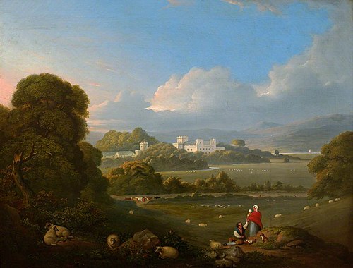 Llangennech Park House, 1832, Charles Fox Thatcher