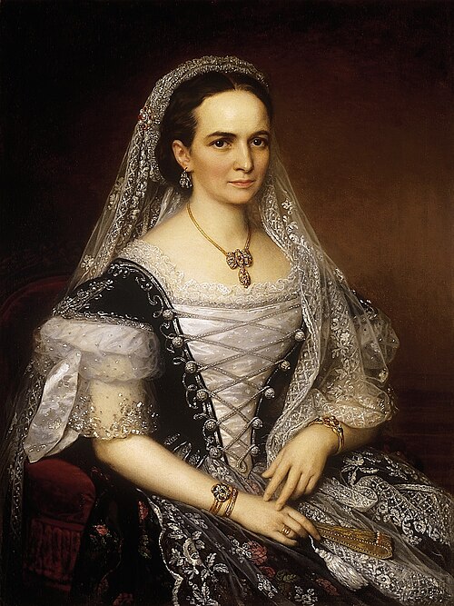 Baroness Kata Radák, Mrs. János Antos Rétyi, , Miklós Barabás