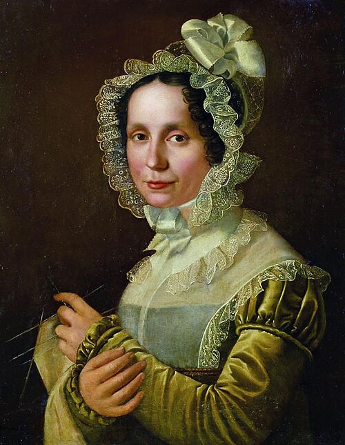 Portrait de femme, , Miklós Barabás
