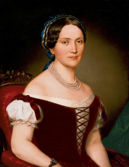 Portrait de femme, 1853, Miklós Barabás