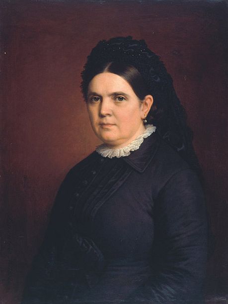 Portrait of Mrs. Pál Gönczy, 1882, Miklós Barabás