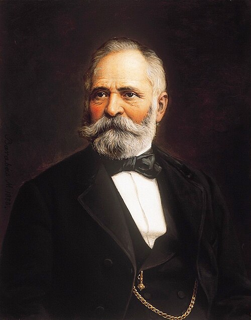 Portrait of József Rybassy, 1888, Miklós Barabás