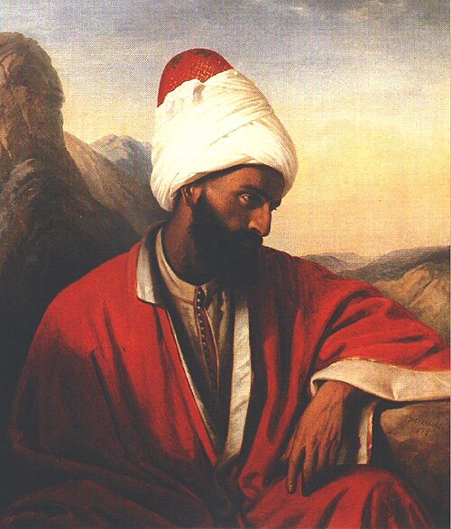 Arab Man (A Dervish), 1843, Miklós Barabás