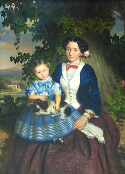Family, , Miklós Barabás