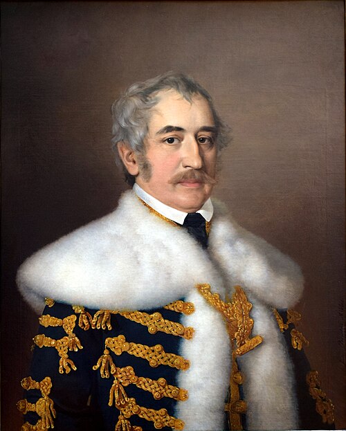 József Teleki, 1836, Miklós Barabás