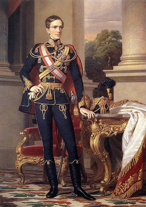 Portrait of Emperor Franz Joseph I, 1853, Miklós Barabás