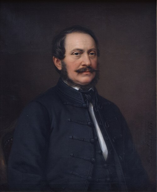 Zsigmond Kemény, 1877, Miklós Barabás