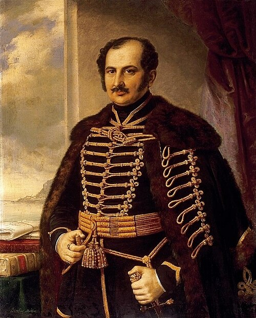 Portrait of a Hungarian Nobleman, 1844, Miklós Barabás