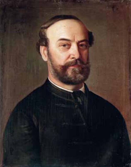 Portrait of a gentleman, 1863, Miklós Barabás
