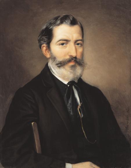Portrait of a Man, 1865, Miklós Barabás