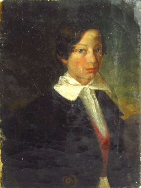 Portrait of Ede Reményi, 1840, Miklós Barabás