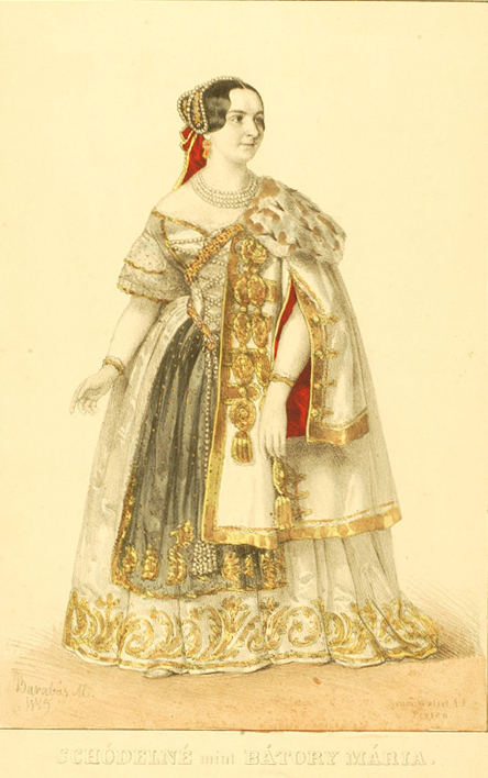 Schodelné Klein Rozália (1811–1854), 1845, Miklós Barabás