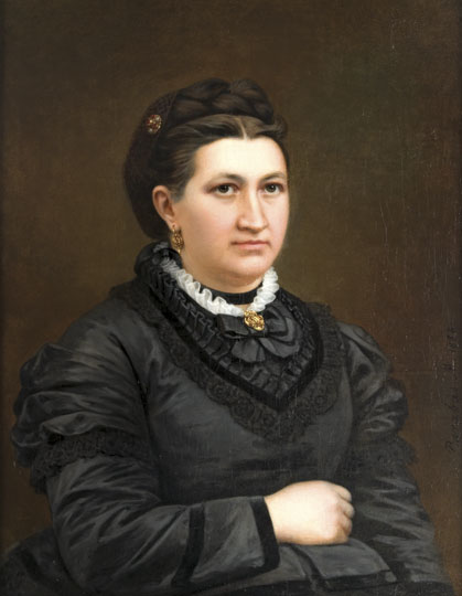 Portrait de femme, 1888, Miklós Barabás