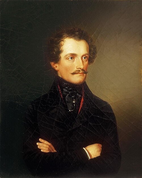 Portrait of a Young Man, 1847, Miklós Barabás