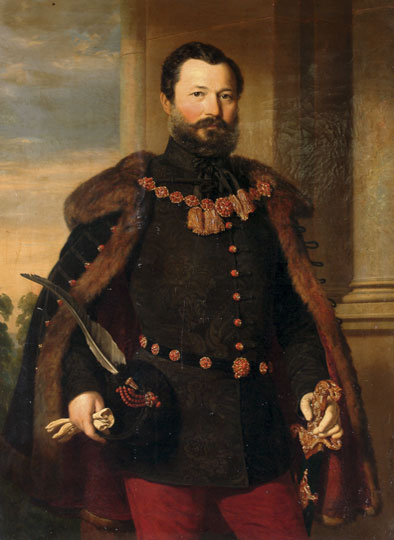 Portrait of a noble Man, 1859, Miklós Barabás